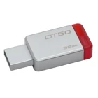 Kingston Data Traveler50 Mini USB 3.0 Usb Type-A 32 GB Flash Bellek Kırmızı