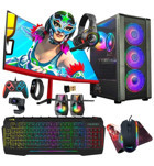 Turbox TX5415 Dahili Intel HD Graphics 530 Intel Core i5 6400 16 GB Ram 512 GB SSD Tower FreeDos 23.6 inç Monitörlü Masaüstü Oyuncu Bilgisayarı