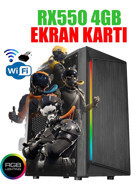Dmc N05X Harici Radeon RX 550 Intel Core i5 2400 16 GB Ram 256 GB SSD Tower FreeDos Masaüstü Oyuncu Bilgisayarı
