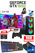 Dmc N230 Harici GeForce GTX 1650 Intel Core i5 3470 16 GB Ram 1 TB HDD + 256 GB SSD Tower FreeDos 23.8 inç Monitörlü Masaüstü Oyuncu Bilgisayarı