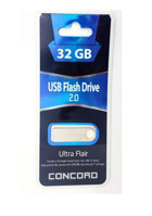 Concord C-U32 Mini USB 2.0 Usb Type-A 32 GB Flash Bellek Gümüş