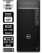 Dell Optiplex 7010MT N010O7010MTUP322 Dahili Intel UHD Graphics 770 Intel Core i5 13500 24 GB Ram 512 GB SSD Tower FreeDos Masaüstü Bilgisayar + PER4 BELLEK