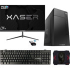Xaser XSR393 Dahili Intel HD Graphics Intel Core i5 650 8 GB Ram 512 GB SSD Tower FreeDos 23.8 inç Monitörlü Masaüstü Bilgisayar