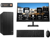 Hp Pro 290 G9 6D3A5EAMNT433 Dahili Intel UHD Graphics 770 Intel Core i5 12500 36 GB Ram 1 TB SSD Tower Windows 11 Pro 21.5 inç Monitörlü Masaüstü Bilgisayar + PER4 BELLEK