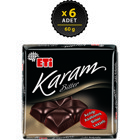 Eti Karam Bitter Çikolata 60 gr 6 Adet