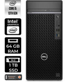 Dell Optiplex 7010MT N010O7010MTUP348 Dahili Intel UHD Graphics 770 Intel Core i5 13500 64 GB Ram 1 TB SSD Tower FreeDos Masaüstü Bilgisayar + PER4 BELLEK