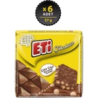 Eti Kare Karamelli Çikolata 57 gr 6 Adet