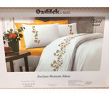 Özdilek Boqutique 4 Mevsim 200x220 cm Çarşaflı Çift Kişilik Nevresim Takımı Çok Renkli