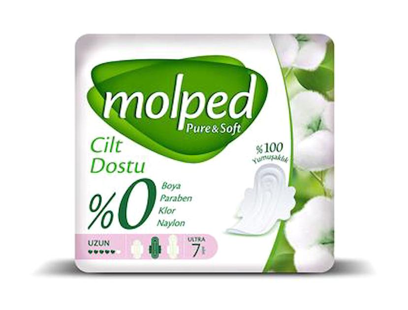 Molped Pure & Soft Organik 7'li Hijyenik Ped 24 Adet