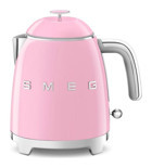 Smeg KLF05 Çelik 800 ml 1400 W Retro Pembe Kettle
