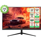 Gamepower Vivid F10 100 Hz 1 ms 24 inç FHD Curved VA Hoparlörlü VGA HDMI 1920x1080 px LED Monitör