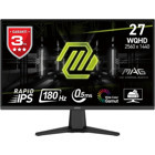 MSI MAG 275QF 180 Hz 1 ms 27 inç WQHD Flat IPS HDMI Freesync 2560x1440 px LED Monitör