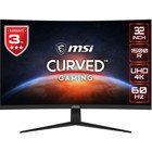 MSI G321CUV 60 Hz 4 ms 31.5 inç 4K UHD Curved VA HDMI 3840x2160 px LED Monitör