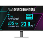 Warp WRP24-165-B 165 Hz 1 ms 23.8 inç FHD Flat VA HDMI Freesync G-Sync 1920x1080 px LED Monitör