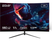 GameBooster GB-2418CF 180 Hz 1 ms 23.6 inç FHD Curved VA HDMI Freesync G-Sync 1920x1080 px LED Monitör