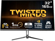 Twisted Minds TM32QHD165VA 165 Hz 1 ms 31.5 inç WQHD Flat VA HDMI Freesync G-Sync 2560x1440 px LED Monitör