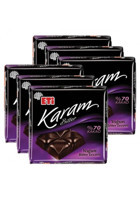 Eti Karam Bitter Çikolata 75 gr 6 Adet