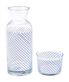 Karaca X İst Collection Cam Kapaklı Cam Başucu Sürahi 700 ml