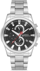Sergio Tacchini ST.1.10119.1 Takvimli 44 mm Çelik Kordon Analog Kol Saati