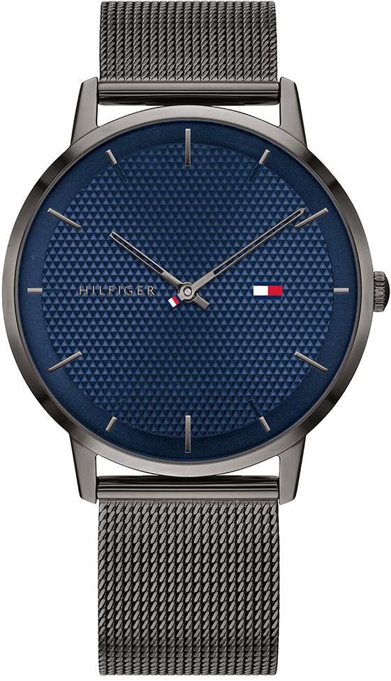 Tommy Hilfiger TH1791656 40 mm Füme Hasır Kordon Analog Erkek Kol Saati