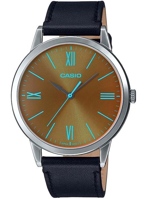 Casio MTP-E600L-1BDF 41 mm Siyah Deri Kordon Analog Erkek Kol Saati