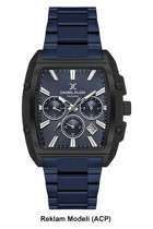 Daniel Klein DK.1.13801-7 Takvimli Lacivert Çelik Kordon Analog Erkek Kol Saati