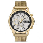 Sergio Tacchini ST.1.10217.4 Takvimli 45 mm Altın Çelik Kordon Analog Erkek Kol Saati