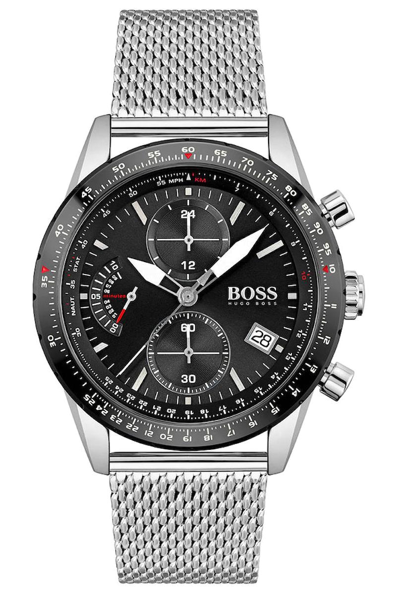 Boss Watches HB1513886 Takvimli 44 mm Çelik Kordon Analog Erkek Kol Saati