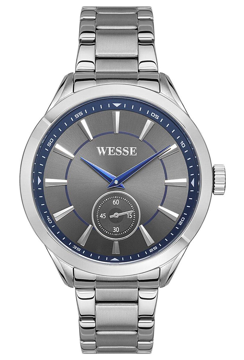 Wesse WWG207501 Pusulalı 44 mm Çelik Kordon Analog Erkek Kol Saati