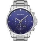 Northwest NW-2105-B Takvimli 45 mm Çelik Kordon Analog Erkek Kol Saati