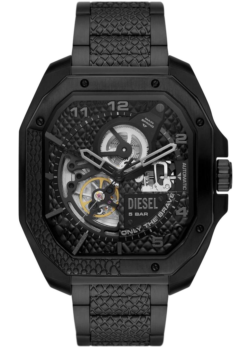 Diesel DZ7472 Takvimli 42 mm Siyah Çelik Kordon Analog Erkek Kol Saati