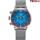 Welder Watch WWRC403 Pusulalı Takvimli 45 mm Çelik Kordon Analog Erkek Kol Saati