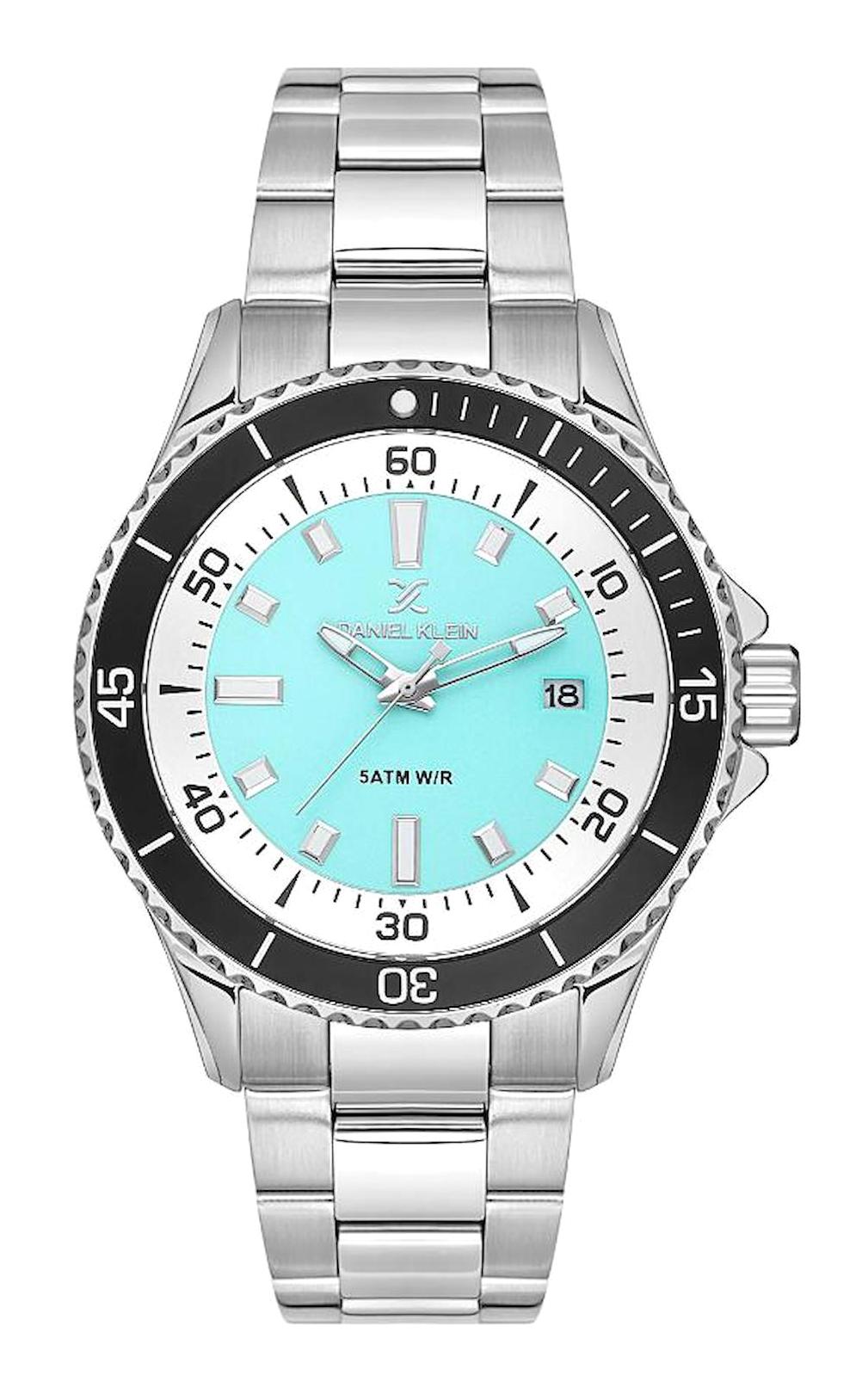 Daniel Klein DK.1.13684-5 Takvimli 43 mm Metal Kordon Analog Erkek Kol Saati