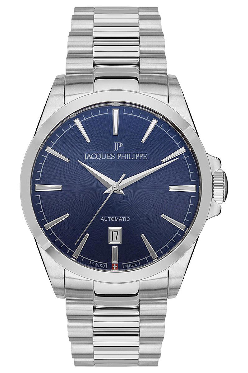 Jacques Philippe JPAGS551336 Takvimli 41 mm Çelik Kordon Analog Erkek Kol Saati