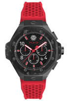 Philipp Plein PWPRA0724 Takvimli 46-50 mm Kırmızı Çelik Kordon Analog Erkek Kol Saati