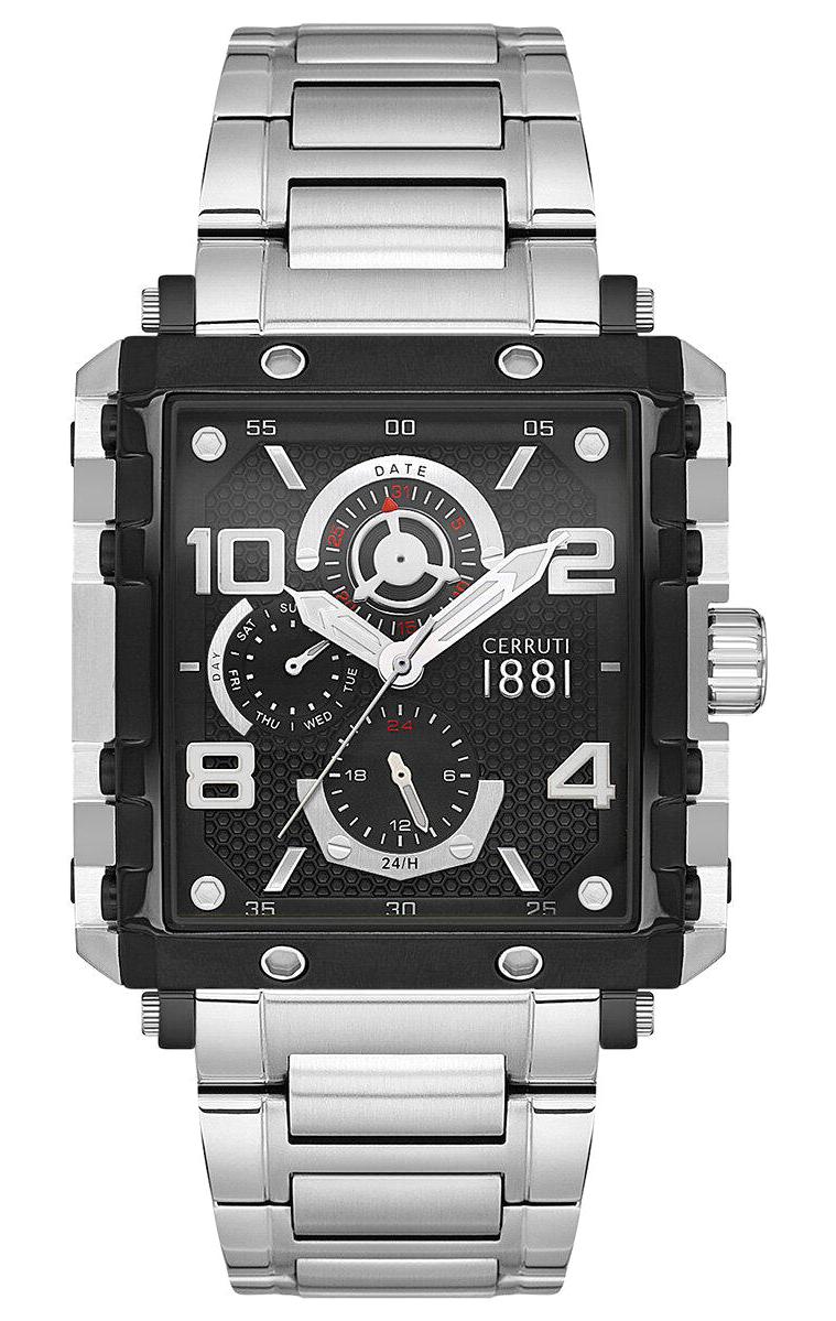 Cerruti 1881 CIWGK0038001 Takvimli Çelik Kordon Analog Erkek Kol Saati