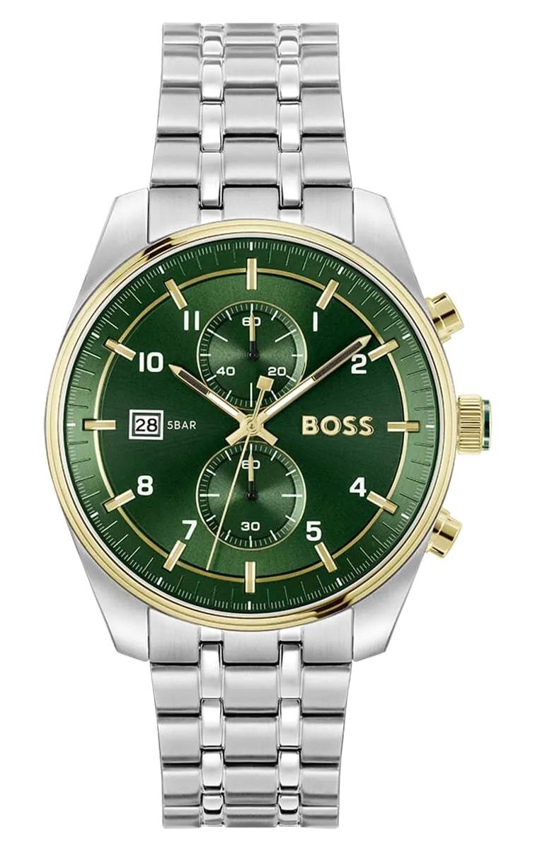 Boss Watches HB1514195 Takvimli 44 mm Çelik Kordon Analog Erkek Kol Saati