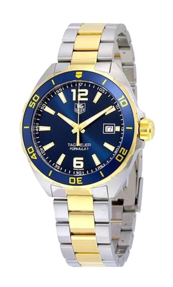 Tag Heuer FORMULA 1 WAZ1120.BB0879 Takvimli 44 mm Altın-Çelik Kordon Analog Kol Saati