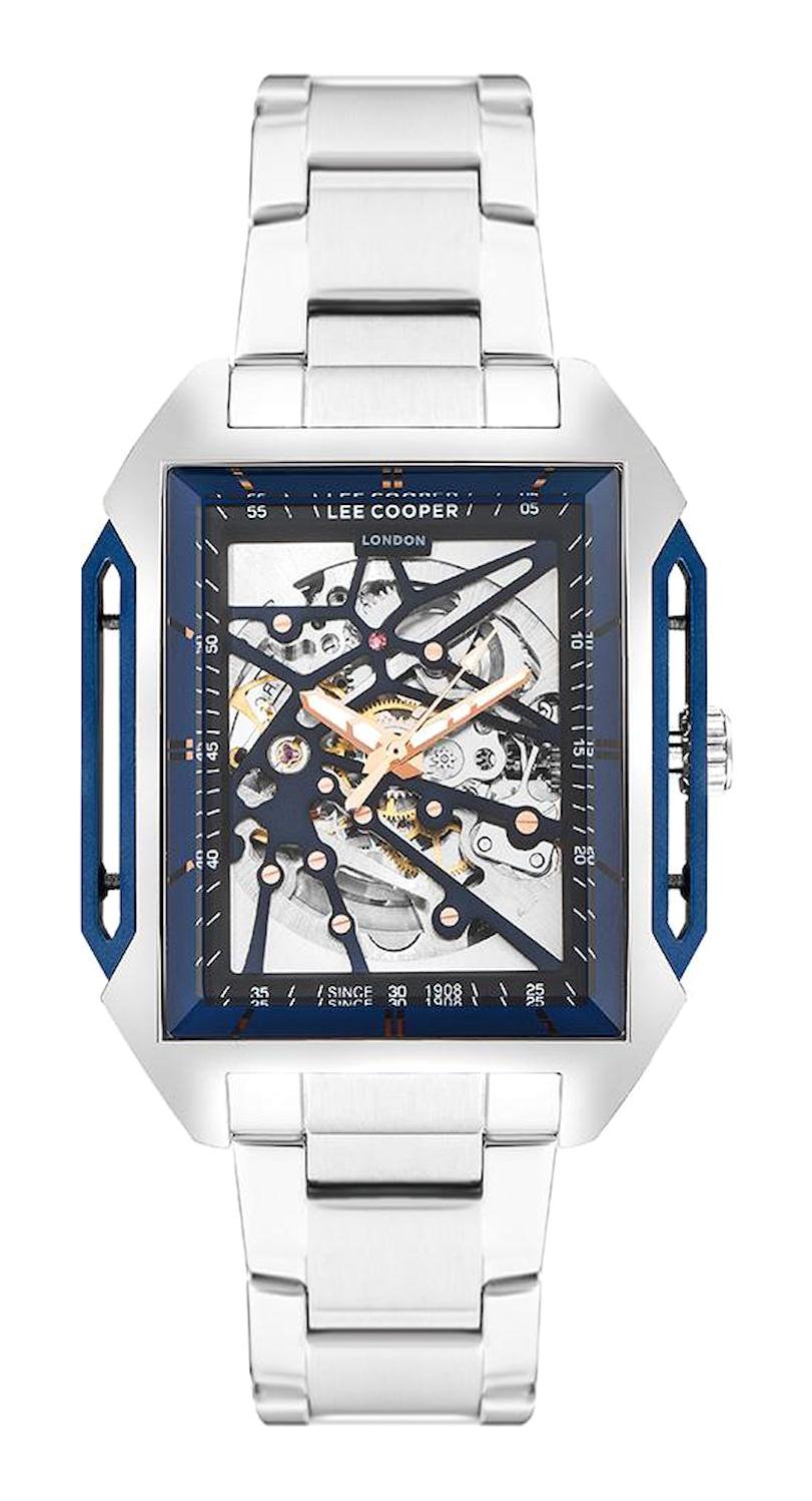 Lee Cooper LC07901.390 Takvimli Çelik Kordon Analog Erkek Kol Saati