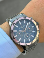 Frank Alex FA.FT.1.105 Takvimli 46-50 mm Siyah Çelik Kordon Analog Erkek Kol Saati