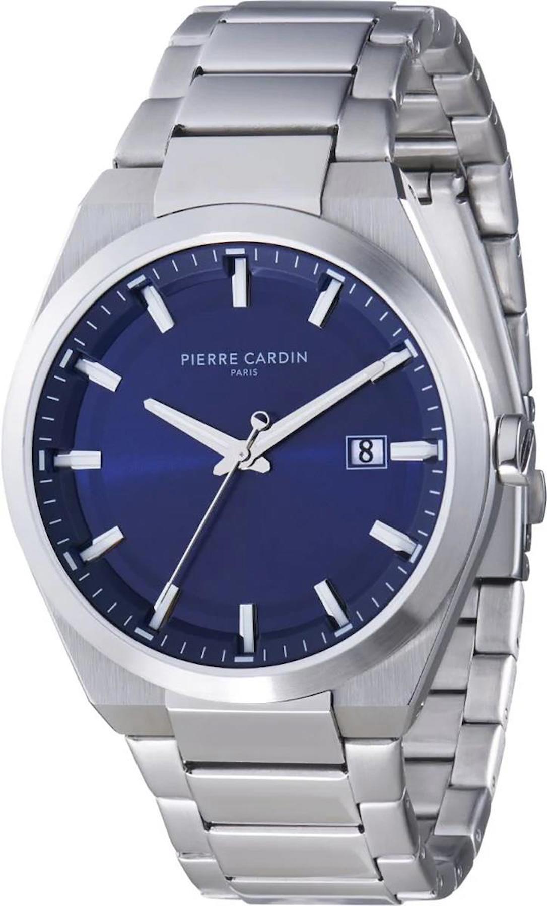 Pierre Cardin CML.0016 Takvimli Çelik Kordon Analog Erkek Kol Saati