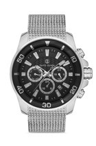David Guner DG-8263GC-A2 Takvimli 42 mm Çelik Kordon Analog Kol Saati
