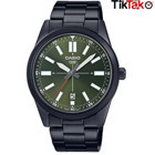 Casio MTP-VD02B-3EUDF Takvimli 41 mm Siyah Çelik Kordon Analog Erkek Kol Saati