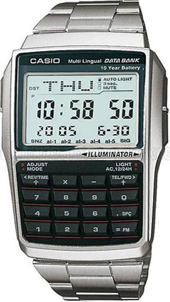 Casio DBC-32D-1ADF Takvimli 37.4 mm Çelik Kordon Dijital Erkek Kol Saati