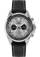 Jacques Lemans LİVERPOOL 1-2117Q Pusulalı Takvimli 44 mm Siyah Çelik Kordon Analog Erkek Kol Saati