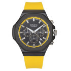 Dial'X DX-5495 Takvimli 42 mm Sarı Silikon Kordon Analog Kol Saati