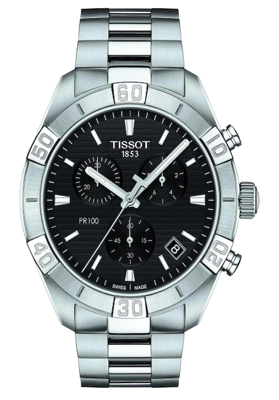 Tissot T1016171105100 Takvimli 44 mm Çelik Kordon Analog Erkek Kol Saati