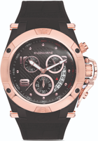 Pacomarine PM.51163.05 Takvimli 46 mm Siyah Çelik Kordon Analog Erkek Kol Saati