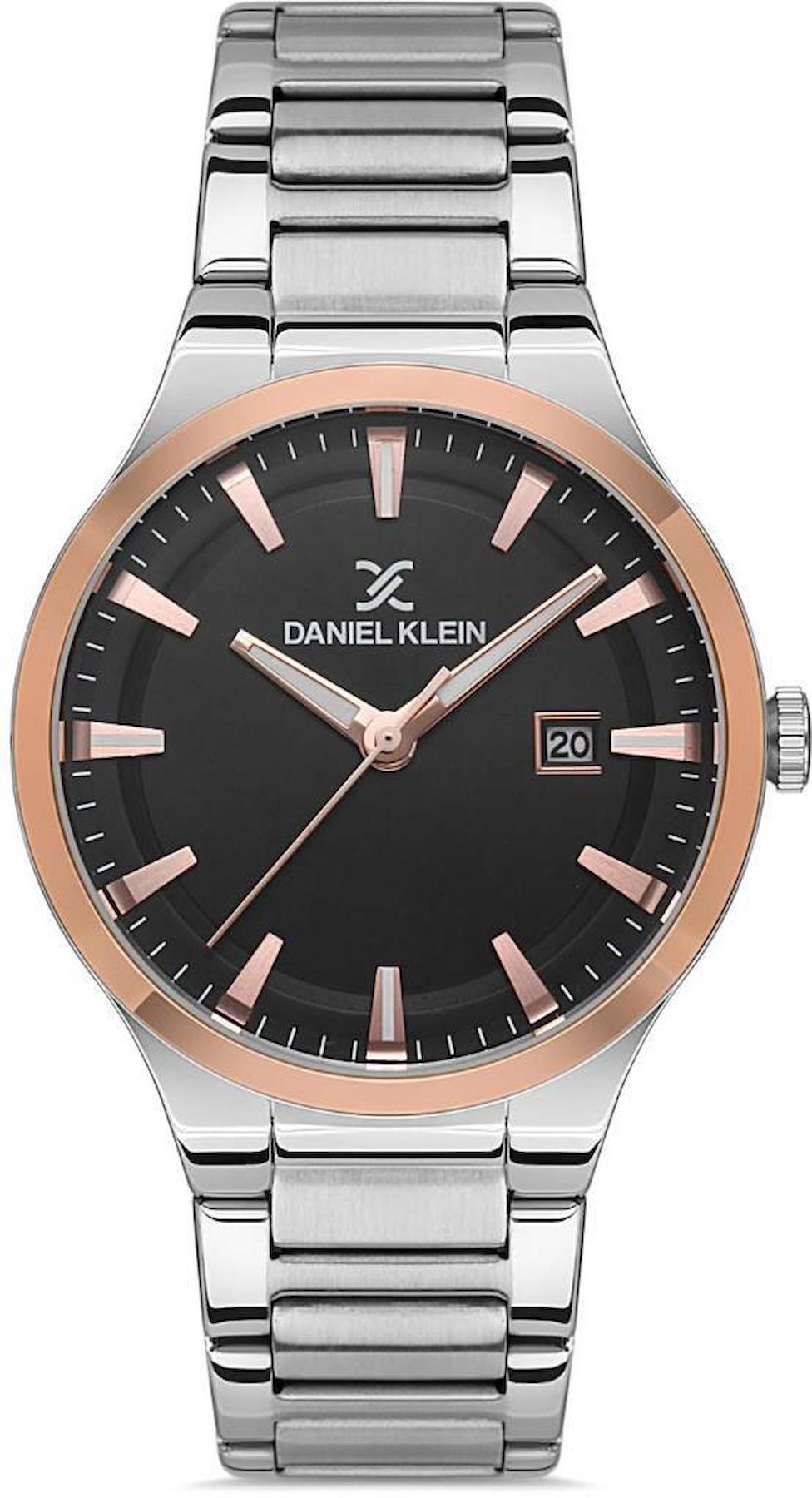 Daniel Klein DK102-DKE.1.10457-4 Takvimli 41 mm Metal Kordon Analog Erkek Kol Saati