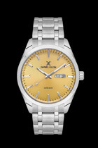 Daniel Klein DKF.2301.01 Takvimli 42 mm Çelik Kordon Analog Erkek Kol Saati
